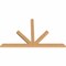 Ekena Millwork Saratoga Timber Gable Bracket, Western Red Cedar, 108"W x 68"H x 3 1/2"D x 5 1/2"F, 15/12 Pitch GBW108X68X0406SAR00SWR - alternate 4